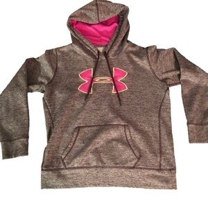 Women’s Purple and Pink Under Armour Hoodie
